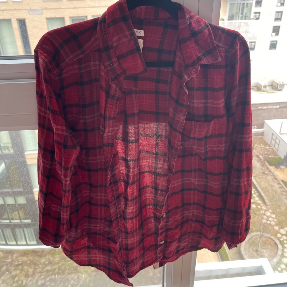 American Eagle Plaid Longsleeve